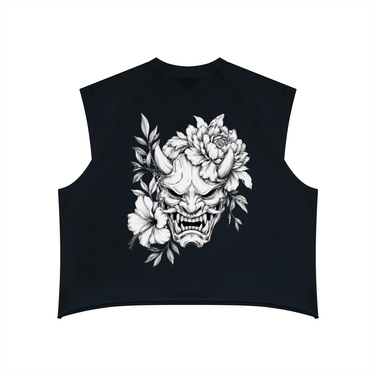 Oni Bloom | Boxy Raw Hem Tank